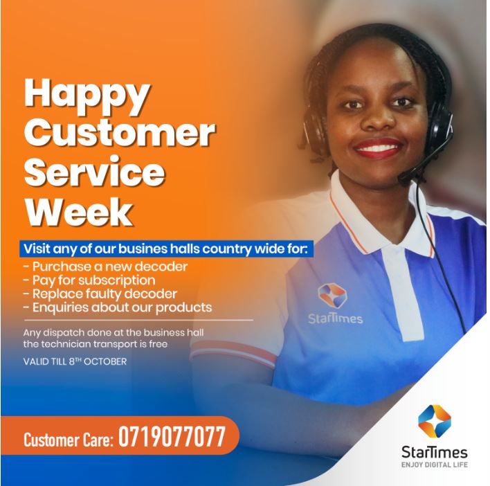 Startimes Covers Technician Transport fee for Customer Service Week