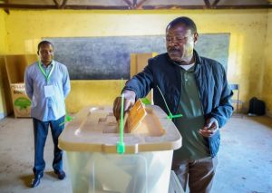This morning, I cast my vote at Namakhele Primary School during the Chwele–Kabuchai Ward by-elections
