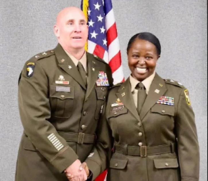 Kenyan-Born Silvia Jemutai Rises to U.S. Army Lieutenant Colonel
