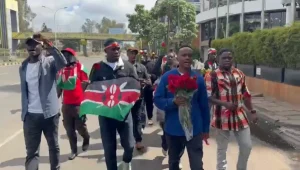 Families of Protest Victims Dispersed by Police During March to State House