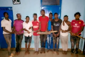 Police Arrest Nine Suspected Members of Armed Criminal Gang in Kakamega