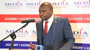 MCK Condemns Gachagua for ‘Reckless’ Attack on Journalist Stephen Letoo