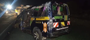 Ten Killed in Overnight Head-On Crash at Karai on Nairobi–Nakuru Highway