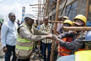 William Ruto, Johnson Sakaja Tour Nairobi Projects, Pledge Faster Service Delivery