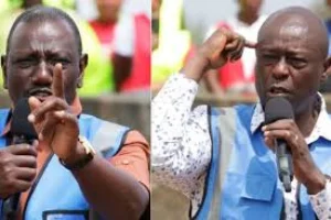 Ruto Fires Back at Gachagua, Dismisses Him as “Idler” in Drought Response Row