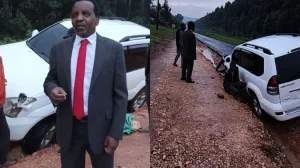 Reuben Kigame Blames Easy Coach, Vihiga Authorities After Narrow Escape in Road Incident
