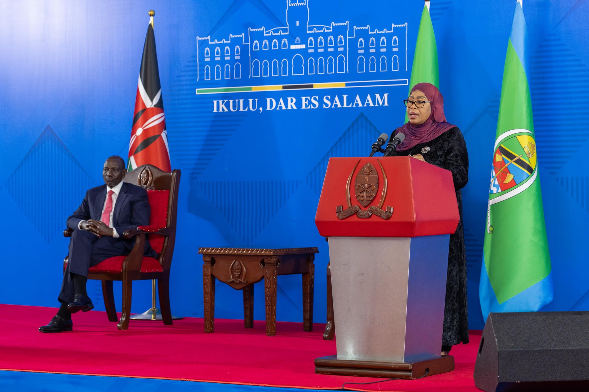 ruto in tanzania
